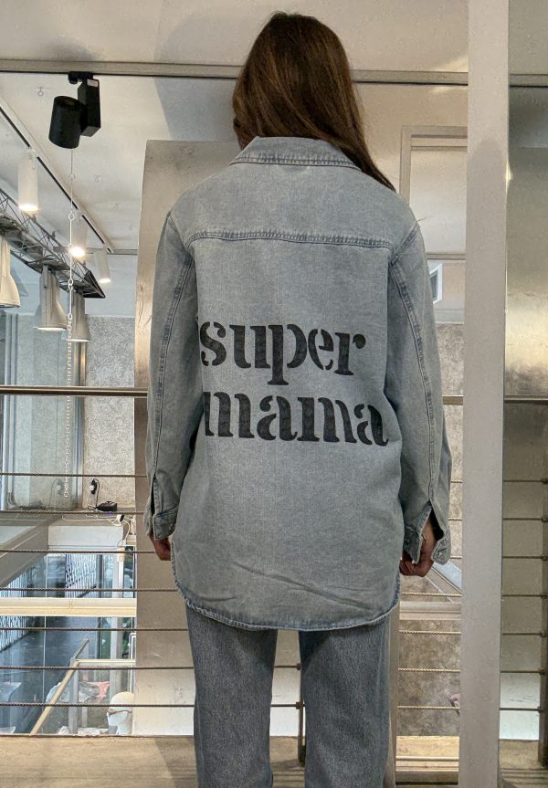 Giacca Scritta SuperMama - immagine 3