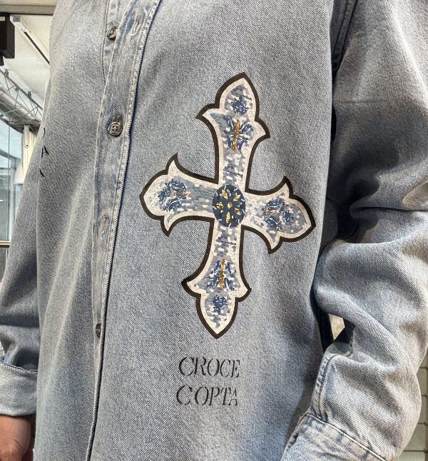Giacca Denim Croce - immagine 2