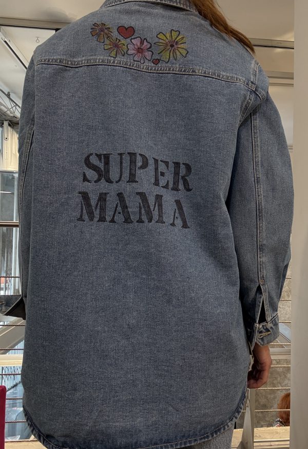 Giacca Denim Super Mama - immagine 3